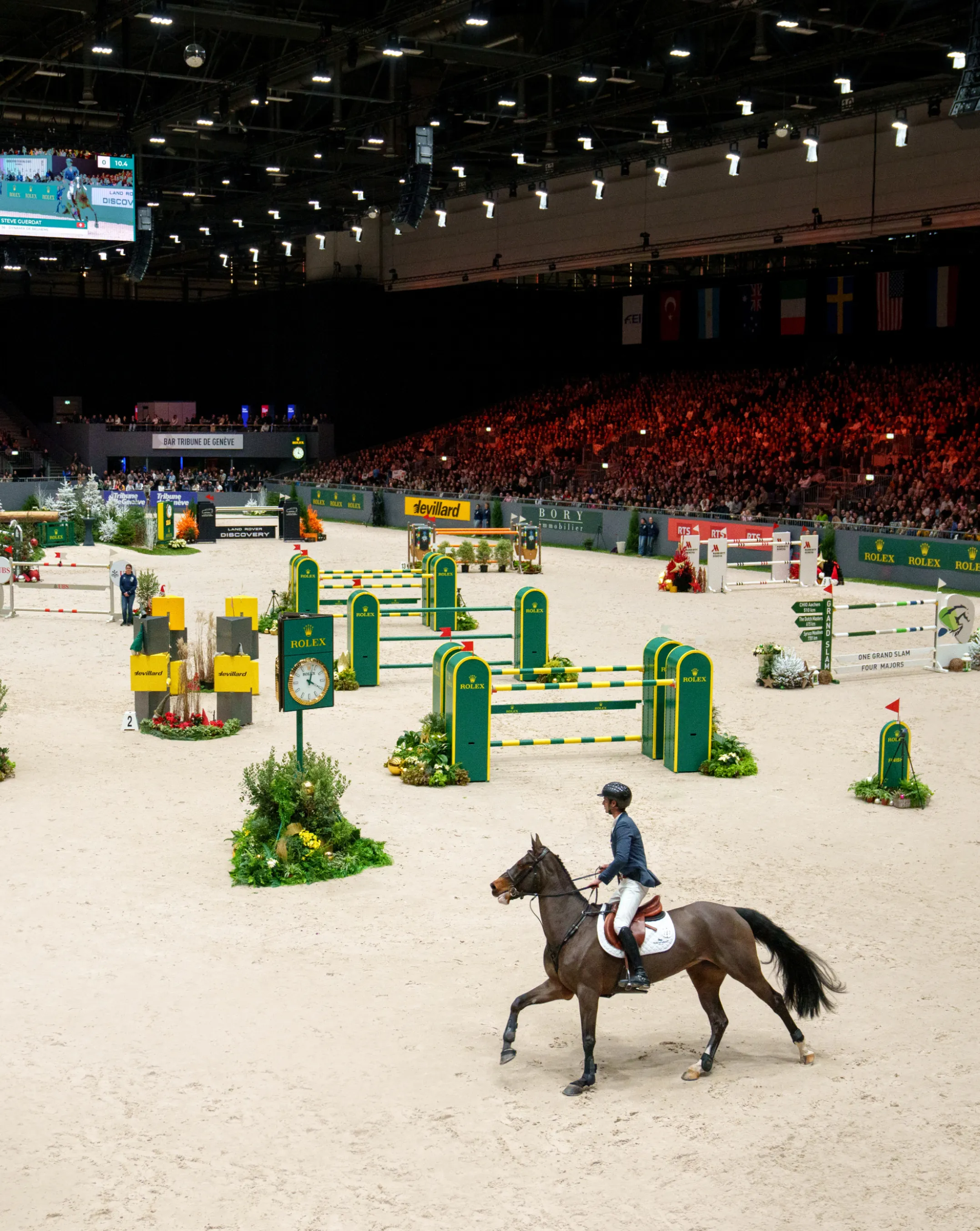 Rolex and equestrianism  Existing as one Building trust, never breaking the intimate pact that binds rider and horse. Facing all
