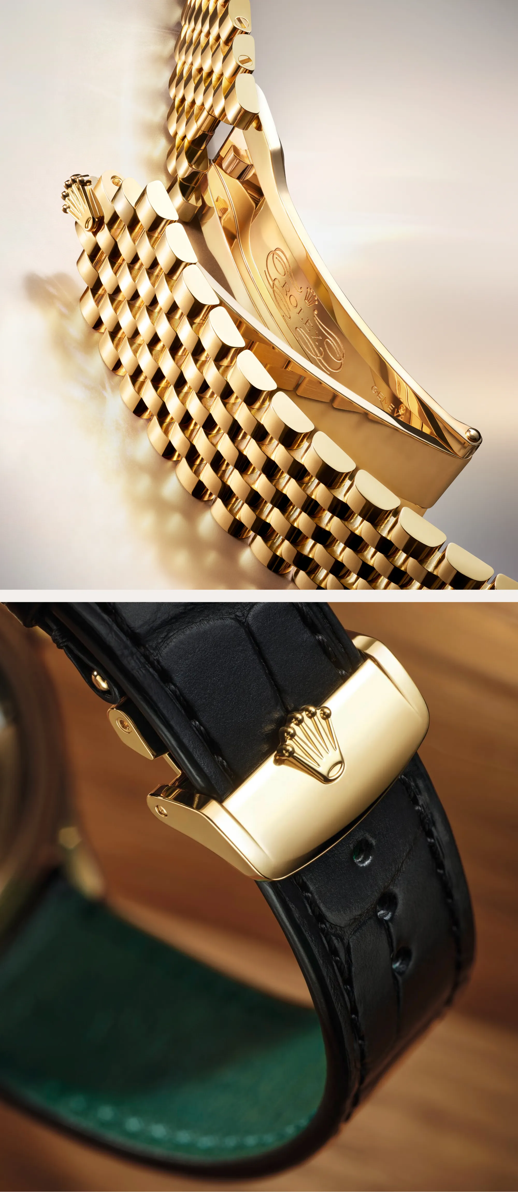 Rolex Perpetual 1908 La Mine d'Or Canada bracelet