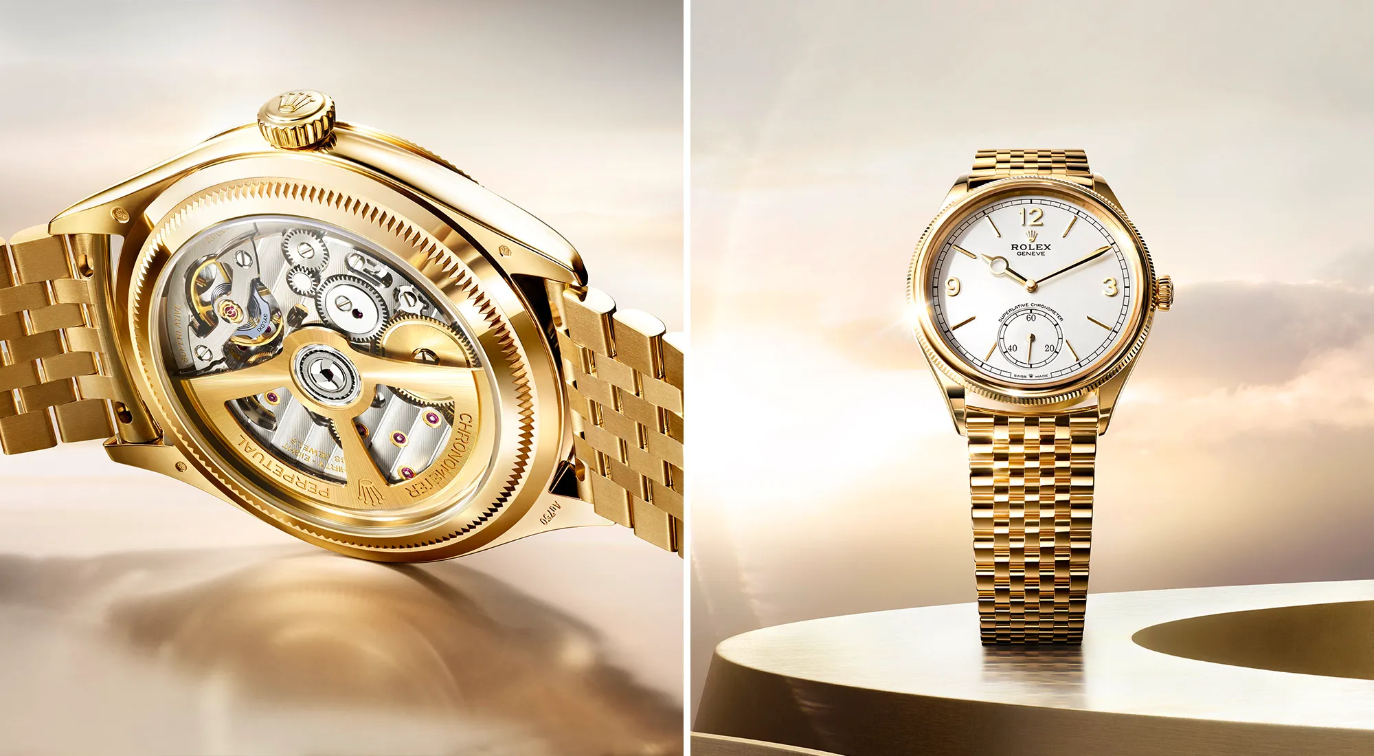Rolex Perpetual 1908 La Mine d'Or Canada Classic style