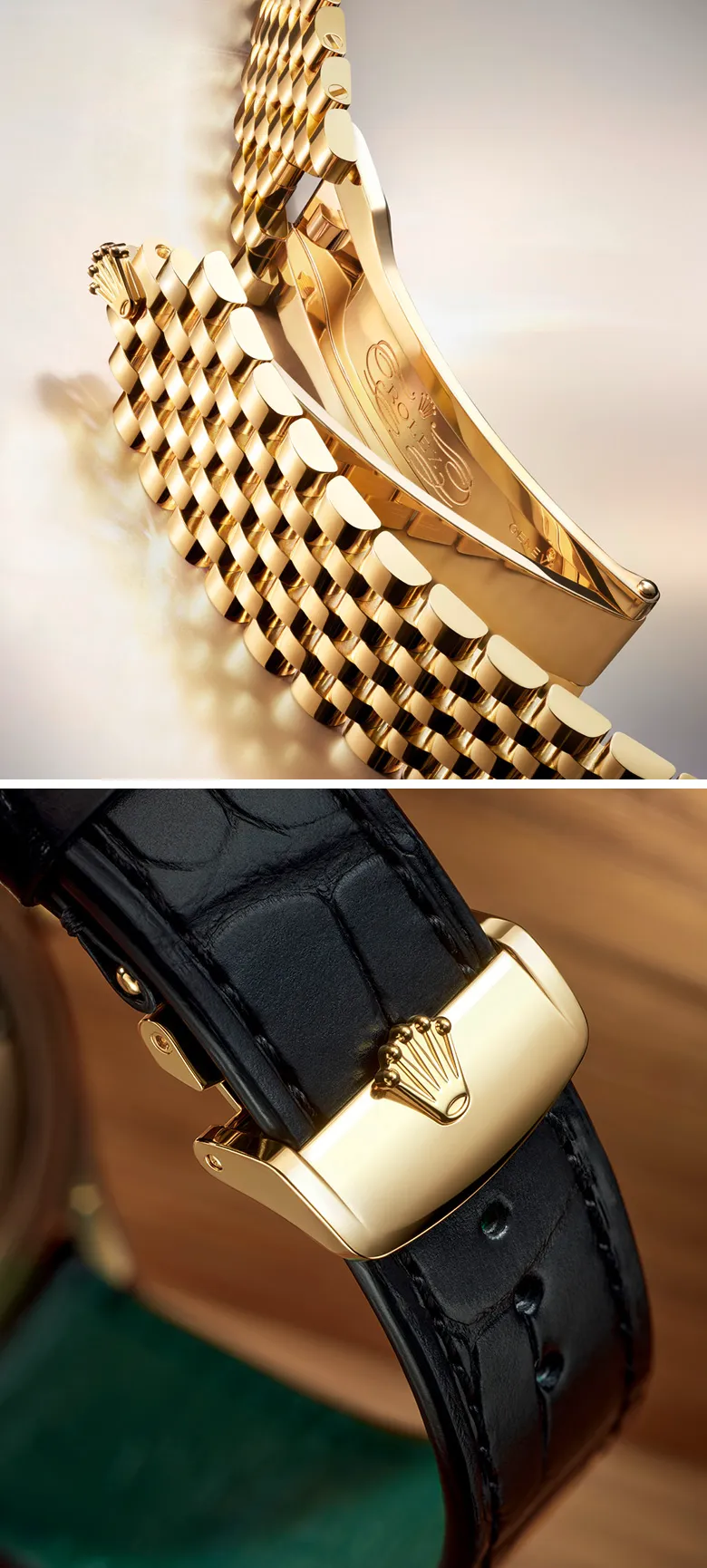 Rolex Perpetual 1908 La Mine d'Or Canada bracelet