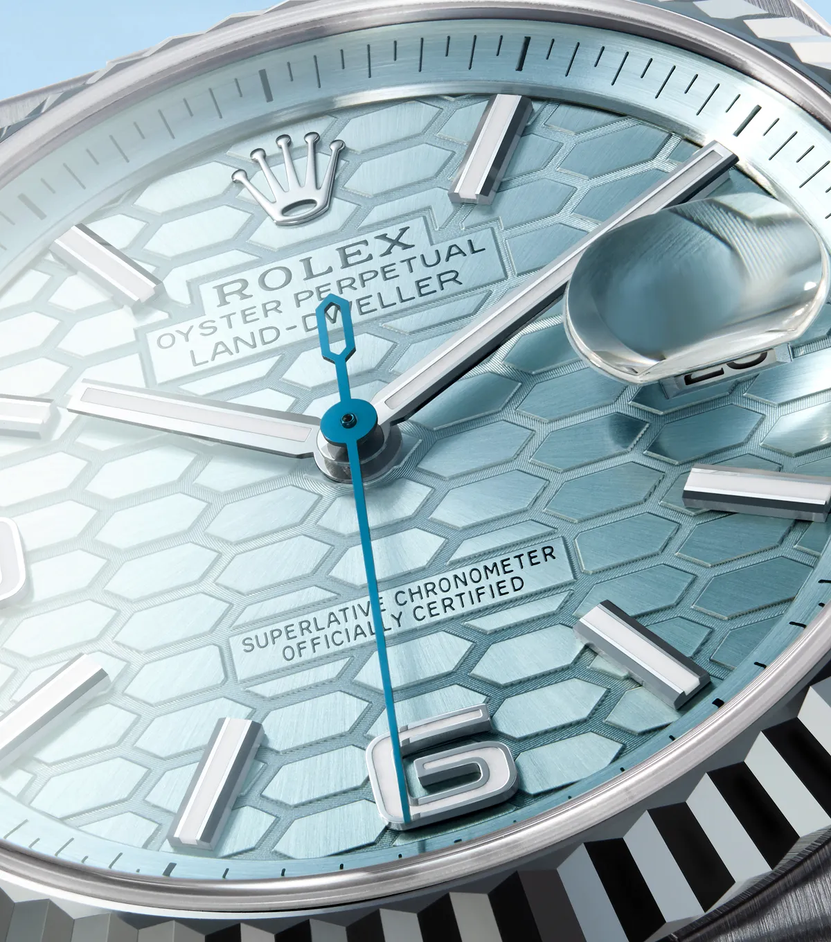 Rolex Land-Dweller II La Mine dOr Canada Honeycomb motif dial