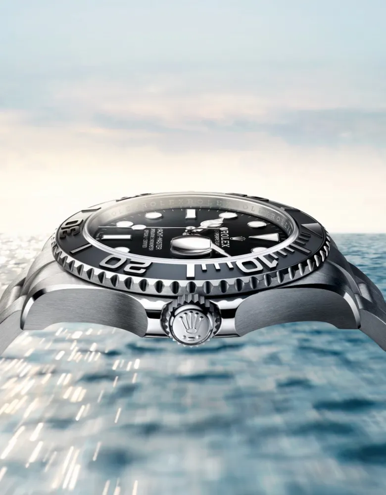 Rolex Yacht-Master bezel at La Mine d'Or Jewellers 