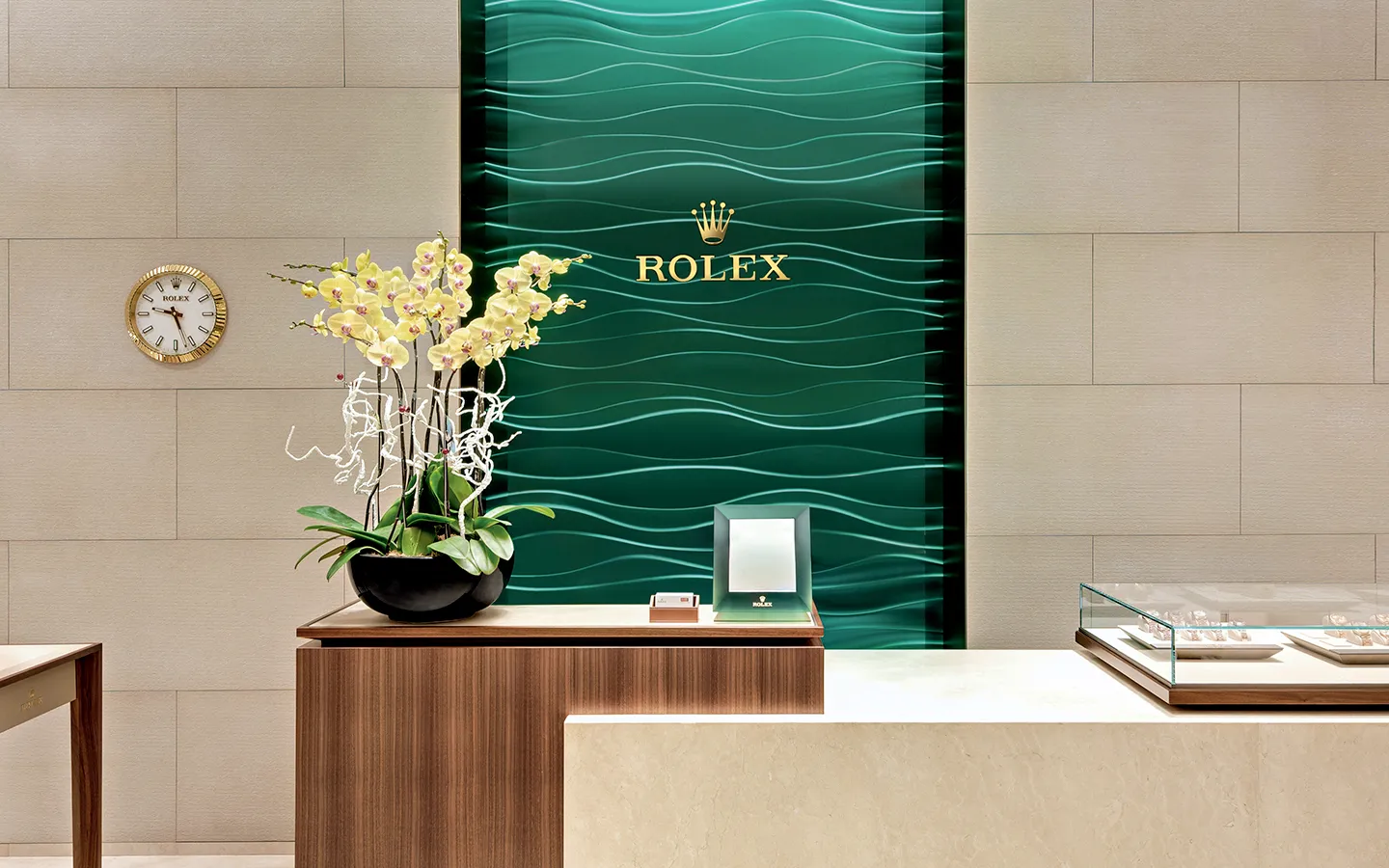 The Rolex Showroom at La Mine dOr Jewellers in Moncton, NB, Canada