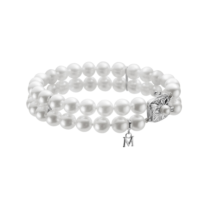 Mikimoto Akoya Pearl Double Strand Bracelet La Mine d'Or Jewellery Store Canada