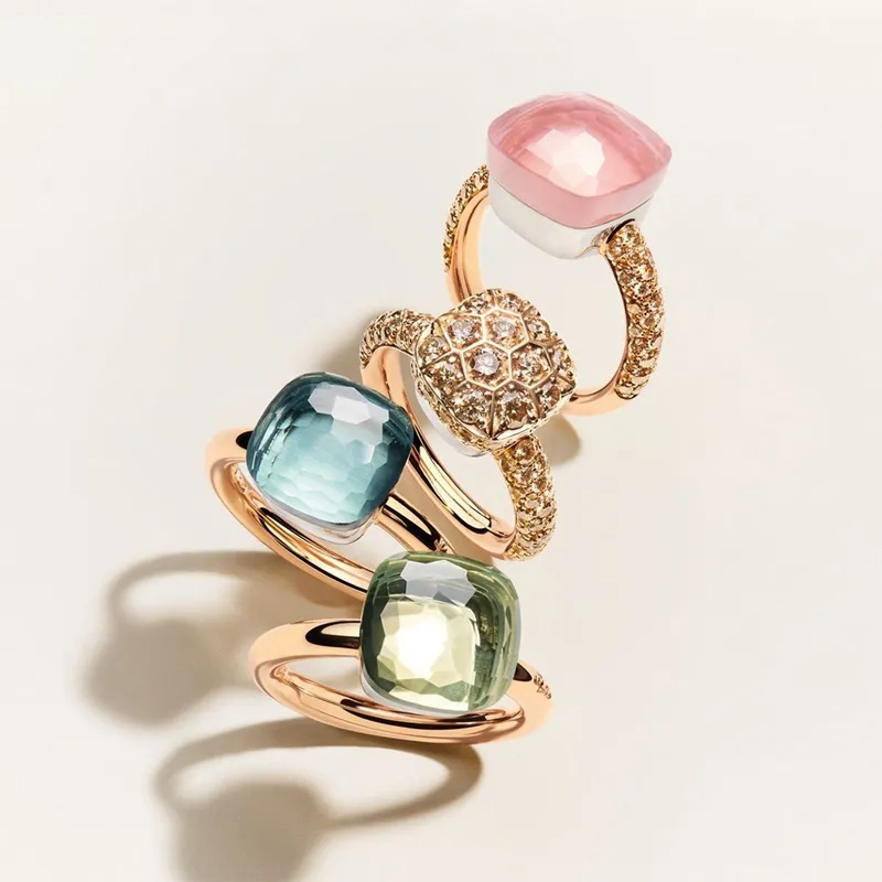 Pomellato Rings at La Mine d'Or Jewellers Moncton, NB and Halifax, NS