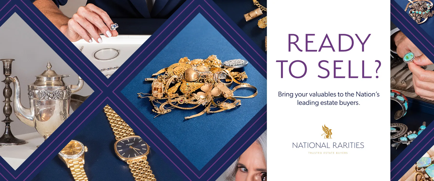 Bring in the valuables you're ready to part with Jan. 13 - 15 for expert evaluations and immediate payment or store credit!