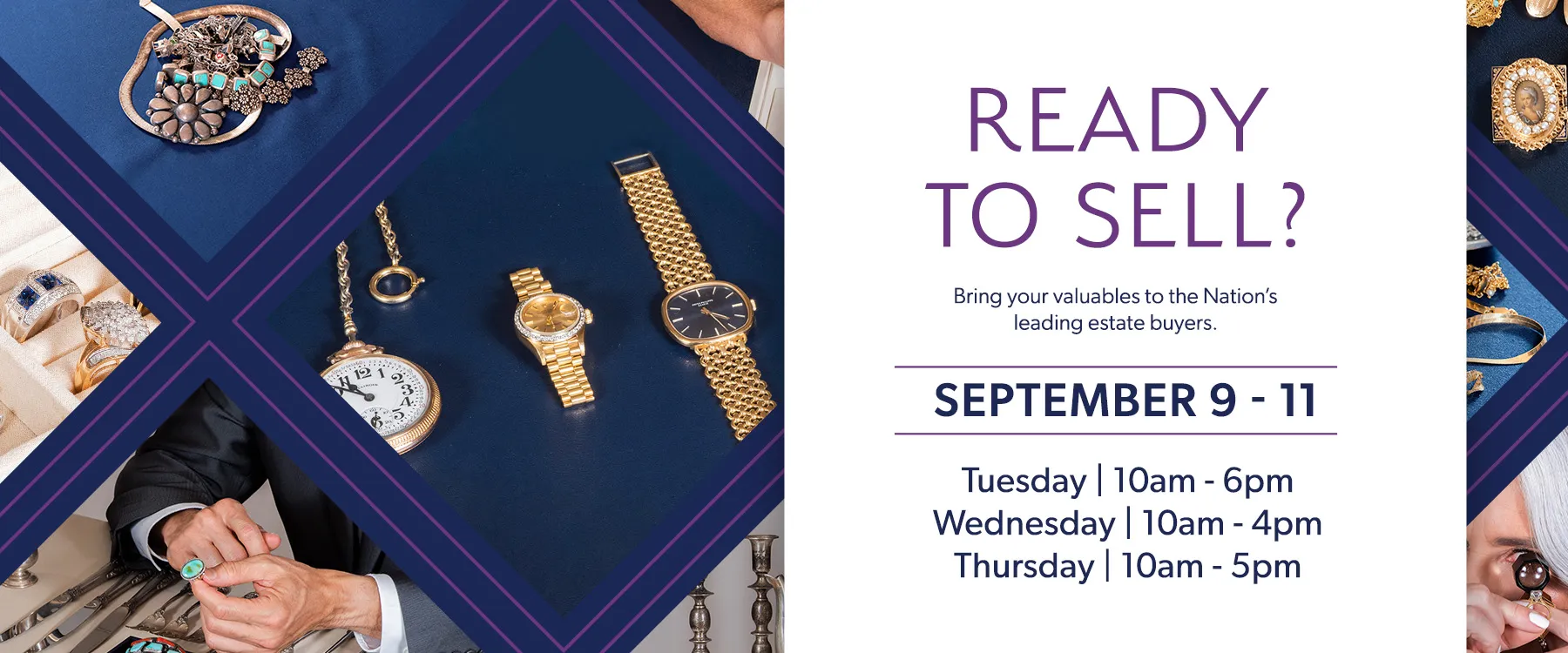 Join our Buying Event Sep 9 - 11