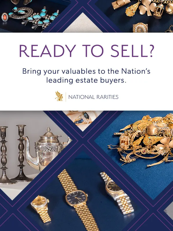 Join us Sep 8 - 10 for our annual buying event with National Rarities!