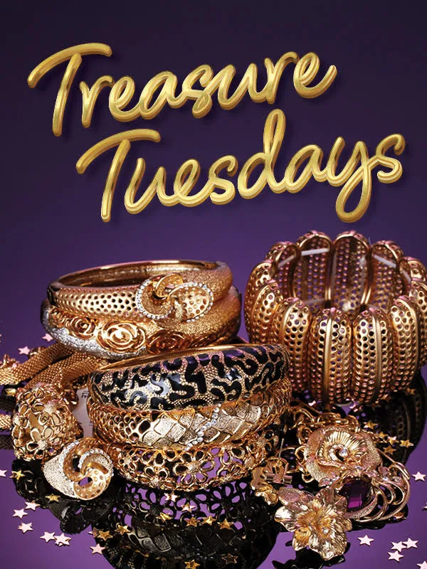 Bring your unwanted items in during our Treasure Tuesdays - we are fair buyers of gold, silver, diamonds and fine jewelry -
