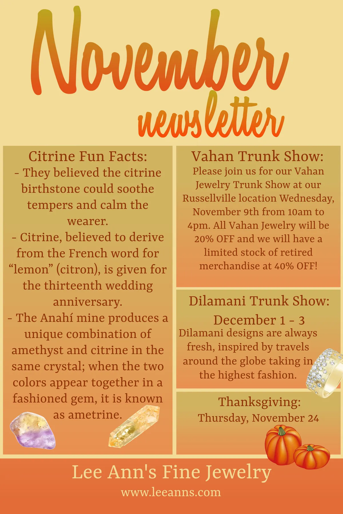 November Newsletter