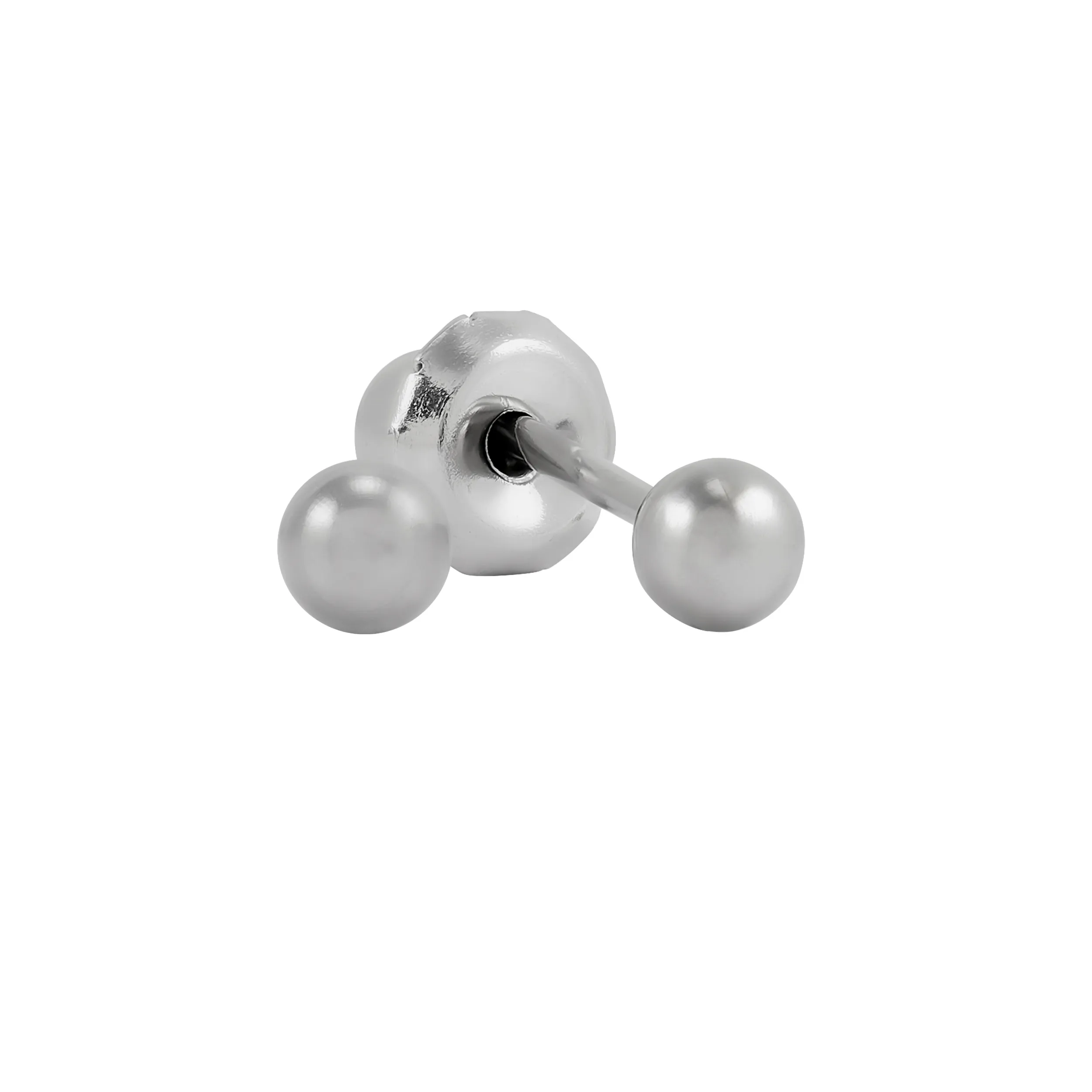 Titanium 3mm Ball Stud  Price: $50 Lennons W.B. Wilcox Jewelers New Hartford, NY