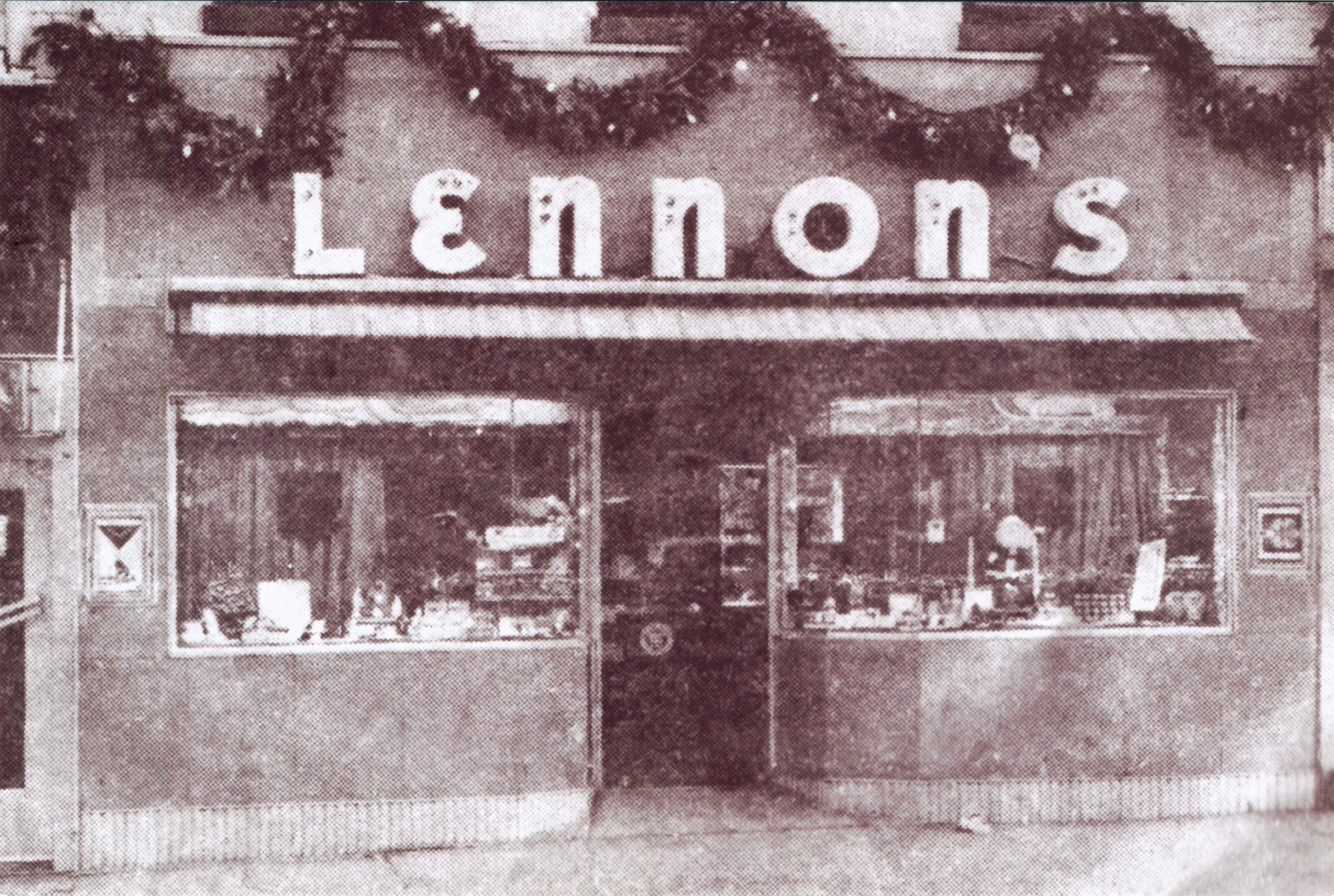 A Store with A Glass Door... In 1945 Harold T. Lennon Sr. opened Lennon's Jewelers at 4 Lafayetter Street in Utica, NY. That corner of Genesee Street, LaFayette Street and Bleeker Street was known as 