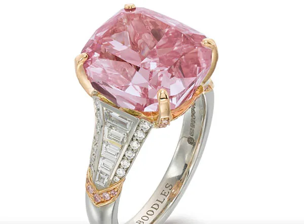 10.08-Carat 'Glowing Rose' Diamond Boasts Pre-Auction Estimate of $20MM