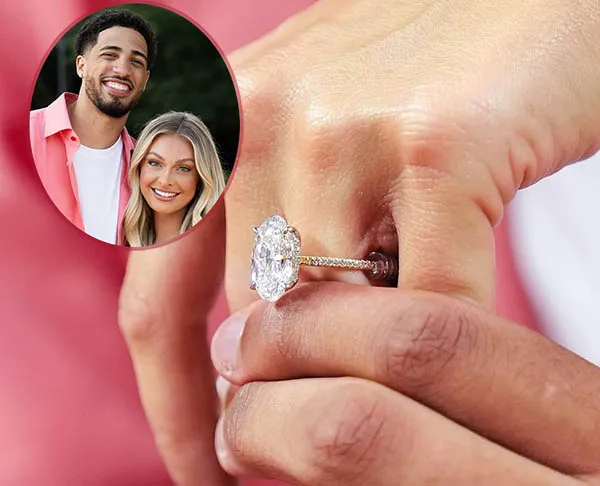 Read Article: NBA Star Tyrese Haliburton Proposes to Jade Jones With Oval-Cut Diamond Ring