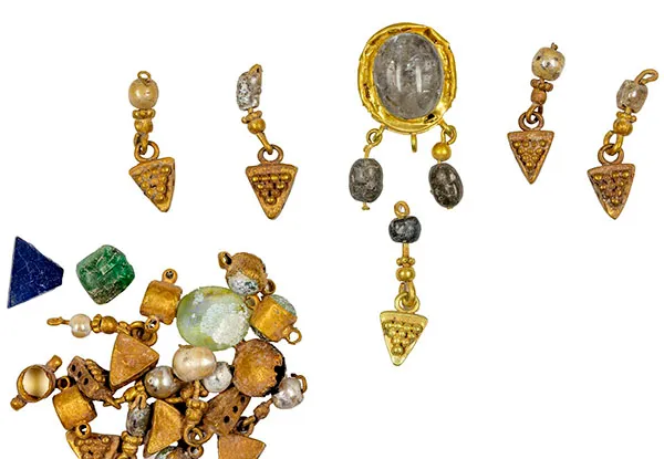Byzantine Gold Jewelry, Coins Unearthed in Susita Still Shine After 1,400 Years
