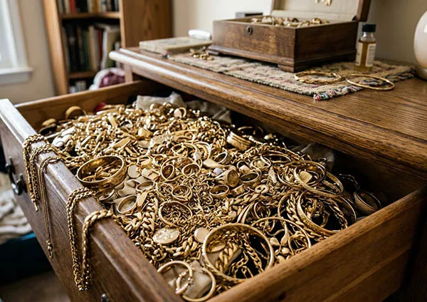 Report Estimates $750 Billion in Gold Is Hiding in America's Jewelry Drawers