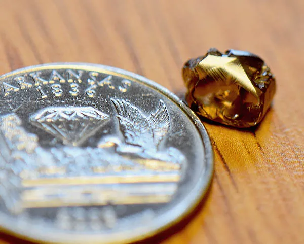 Father-Son Road Trip Yields 2-Ct 'Minor Find' at Crater of Diamonds State Park