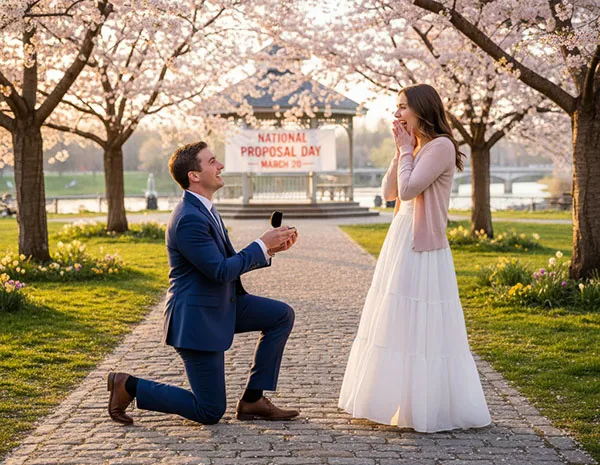 Read article: National Proposal Day, March 20, May Be the Perfect Time to Pop the Question