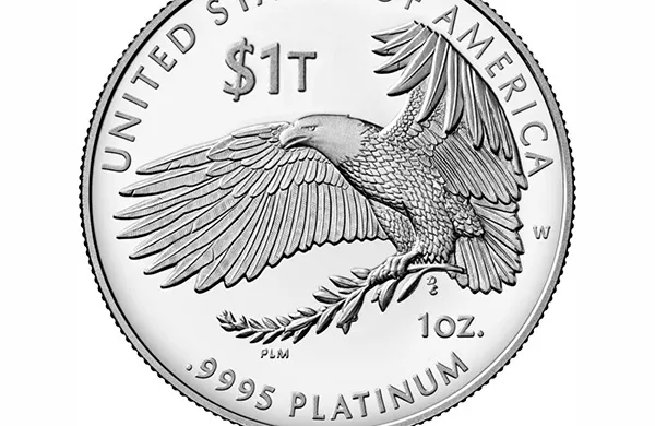 Might This Theoretical $1 Trillion Platinum Coin Stave Off the Debt-Ceiling Cris