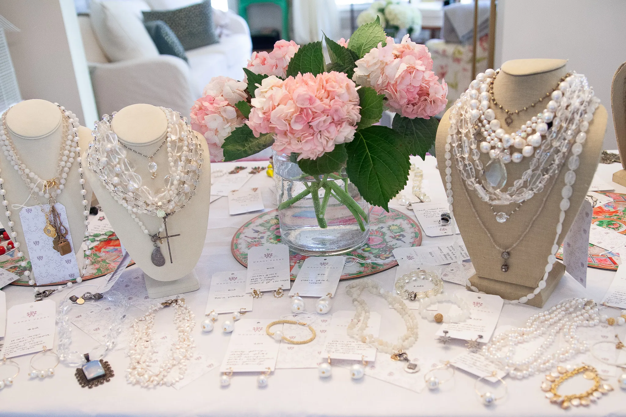 Giveaway Information To celebrate Mother's Day we're giving away two Wendy Perry Designs pieces! Head over to our Facebook page now to enter!•The giveaway will start on April 27th and end on May 4th at 12:00am EST. The winner will be announced on Tuesday May 4th.•The winner will receive a pair of Wendy Perry Designs gold filled cinq pearl Cristina earrings (retail value: $74) and a Wendy Perry Designs Beaufort bracelet with freshwater pearls, brass saucers, and a chinoiserie bead (retail value: $72)•The winner will be contacted through the same Facebook post that they enter the giveaway through. We will leave a comment on the winning entry as well as direct message the winner. If the winner is local they can stop by our showroom to pick up their prize. If they are not local we will cover shipping costs and the pieces ship within the following week.•Must be 18 or older to enter the giveaway. Contact: Lumina Gem 1119-A Military Cutoff Rd Wilmington, NC 28405 | (910) 256-1850 Lumina Gem Hampstead, NC