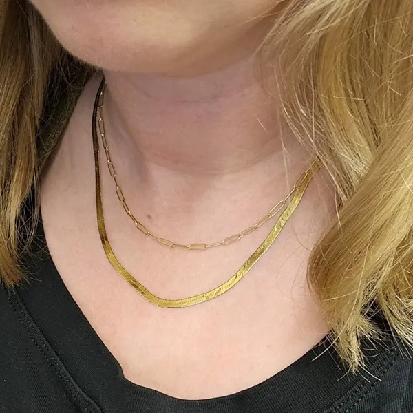 Gold, Silver, & Stainless Steel Chains at Mark Jewellers in La Crosse, WI