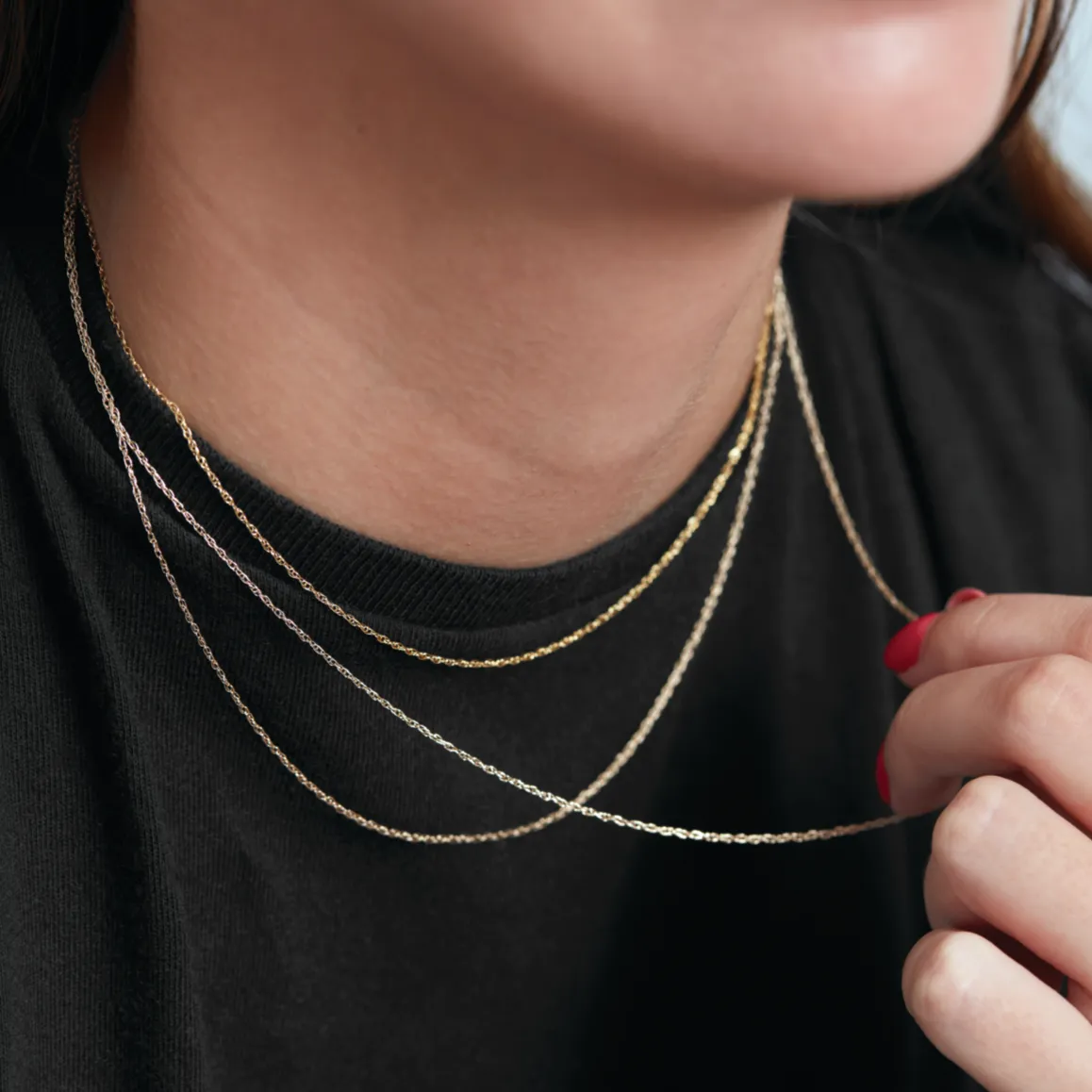 Gold, Silver, & Stainless Steel Chains at Mark Jewellers in La Crosse, WI