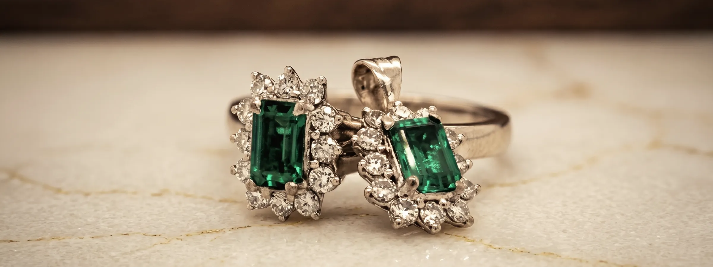 Fine jewelry showroom at Marshall's Jewelers Bellingham MA