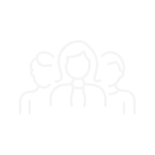 Family-owned jewelry store logo featuring three stylized figures, representing community and connection.