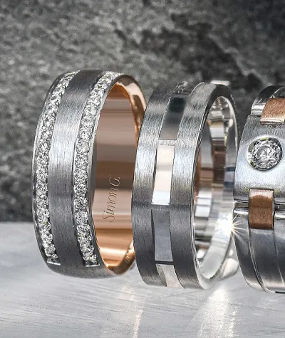 Wedding Bands for Him at McCarver Moser Sarasota, FL