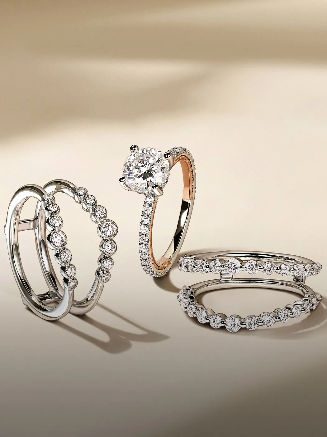 Bridal sets at McGee & Company Greenwood Indiana