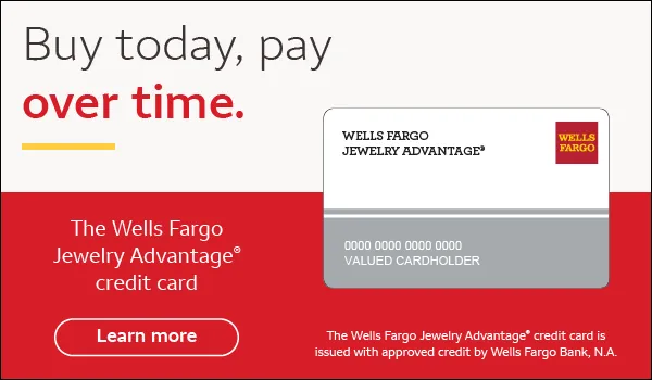 Wells Fargo Jewelry Advantage special financing offer