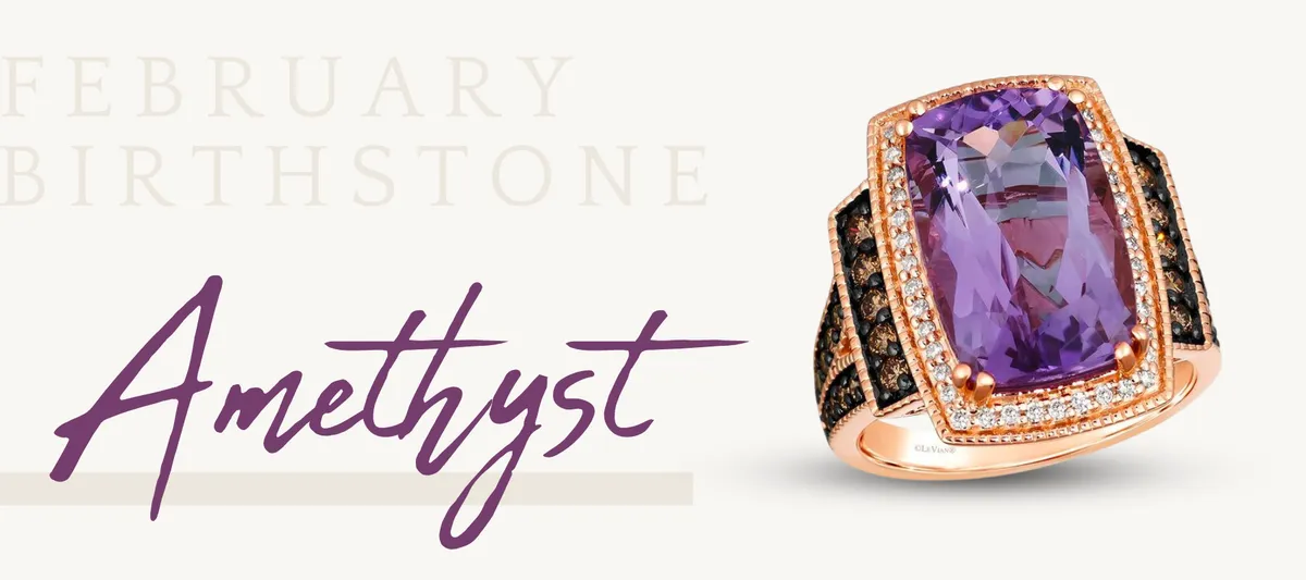 February Birthstone - Amethyst