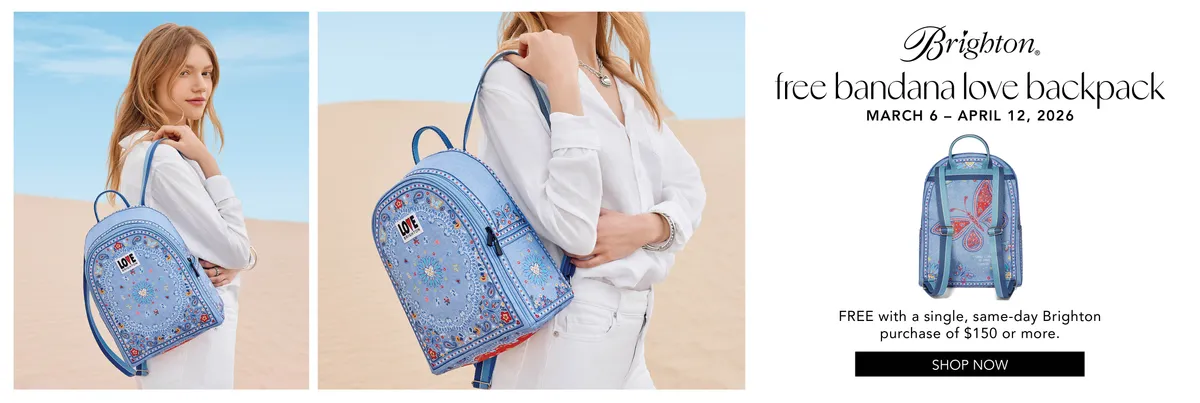 Brighton Bandana Love Backpack offer