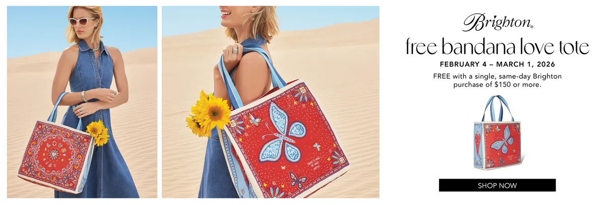 Read article: Free Brighton Bandana Love Tote