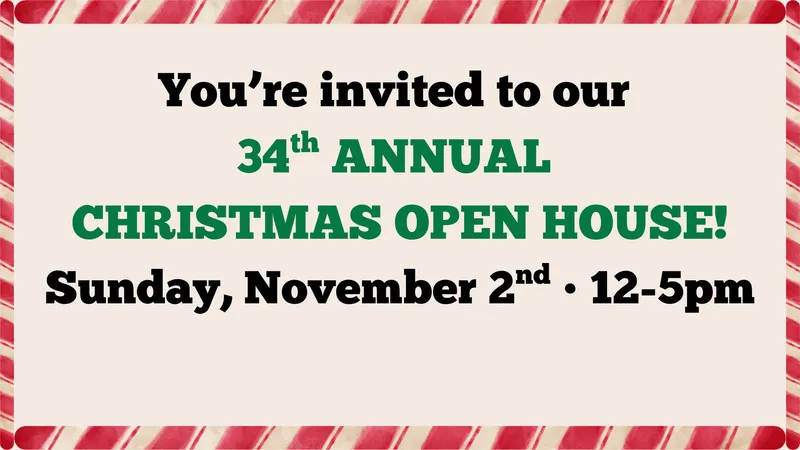 Read article: 34th Annual Christmas Open House