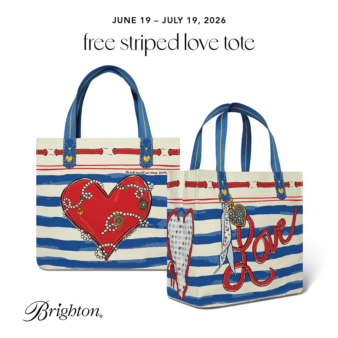 Read article: Brighton Free Striped Love Tote
