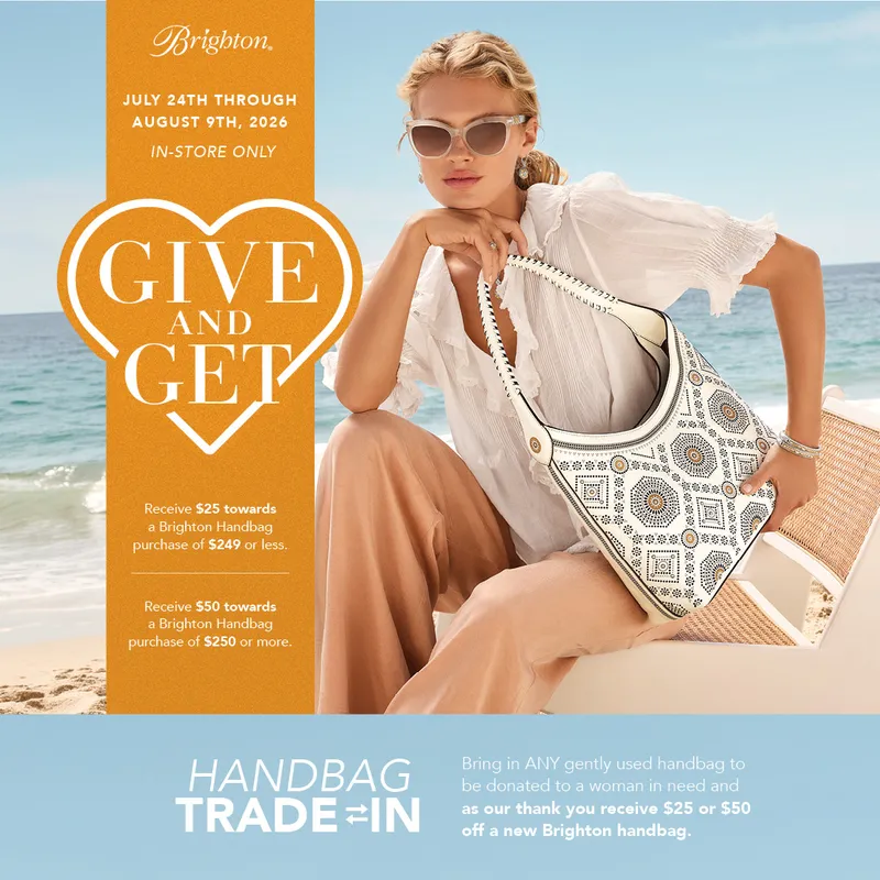 Read article: Brighton Handbag Trade-In