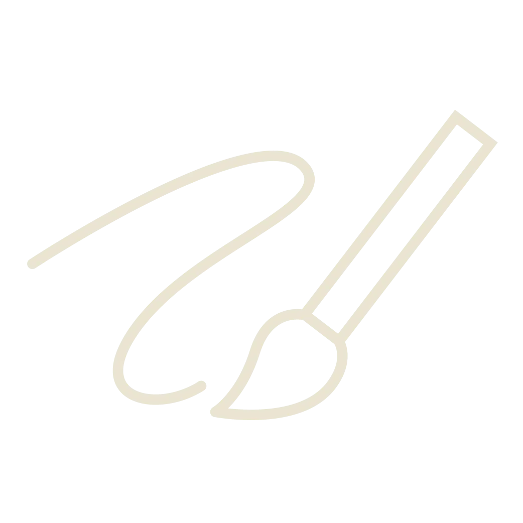 Artistic paintbrush icon representing bespoke jewelry design. Click to 