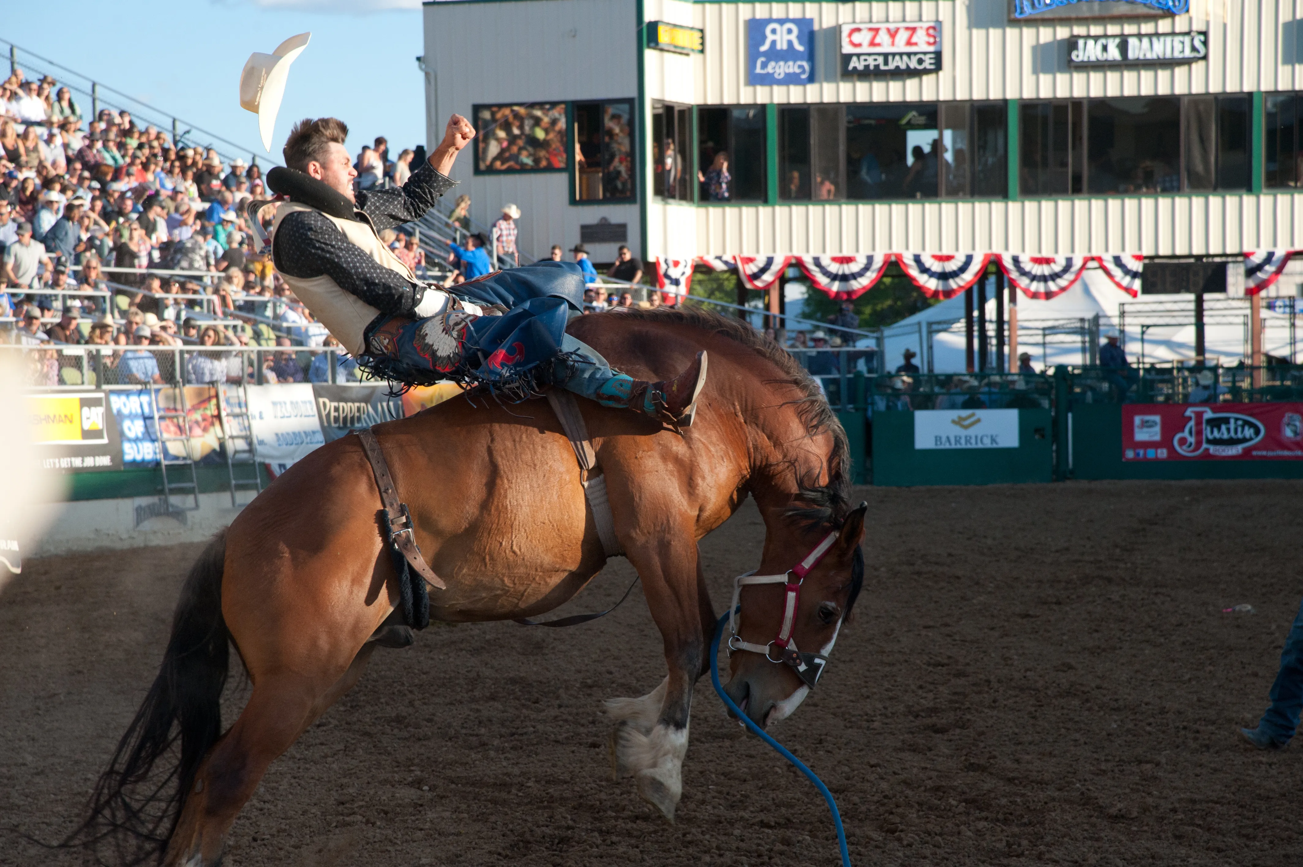Tradition Rooted in Rodeo Every year, we are proud to create the All Around Cowboy championship ring, along with the Women&rsquo;s Barrel Racing and Women&rsquo;s Roping necklaces. Michael & Sons Jewelers Reno, NV