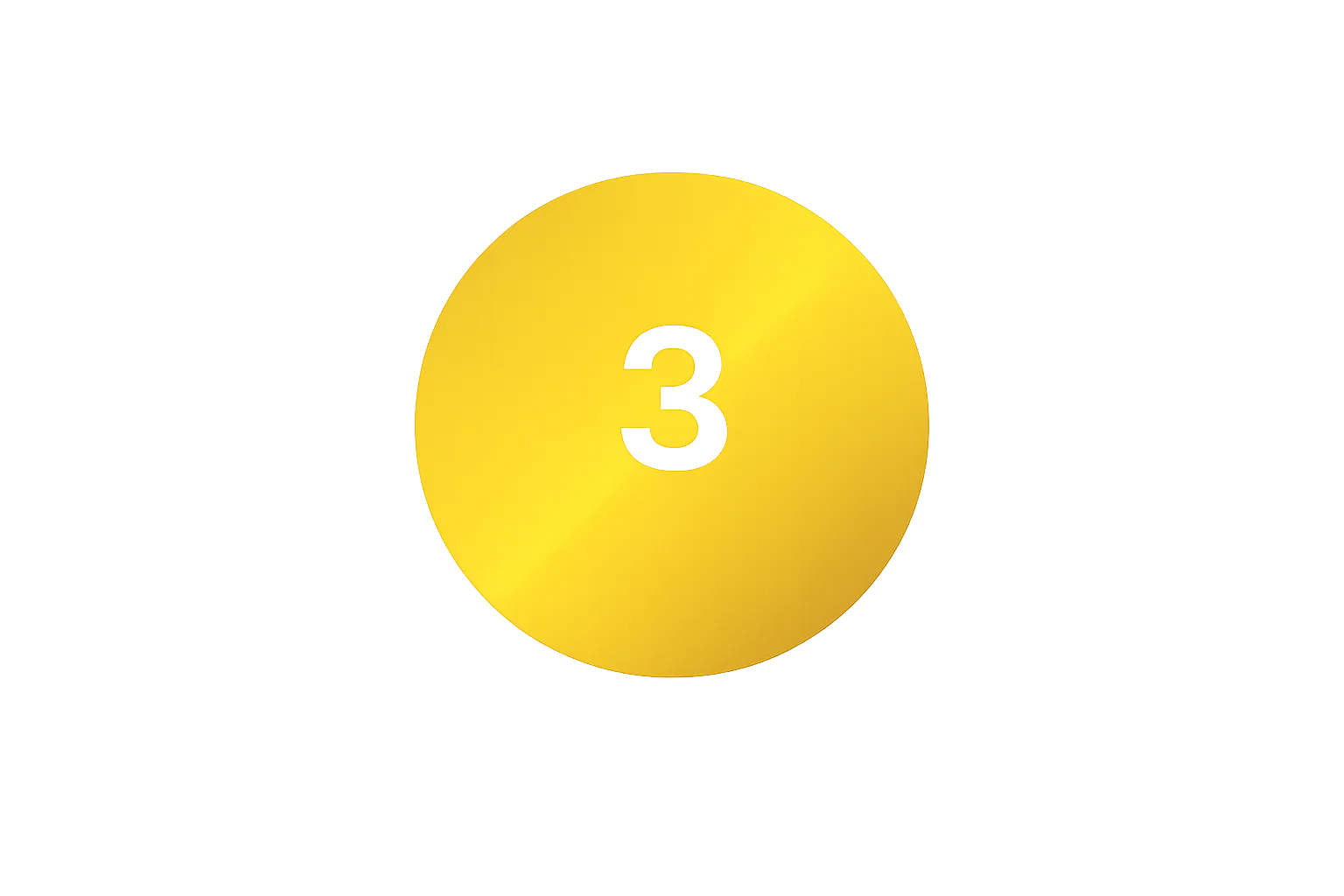 Golden medal with number 1 on a textured background.