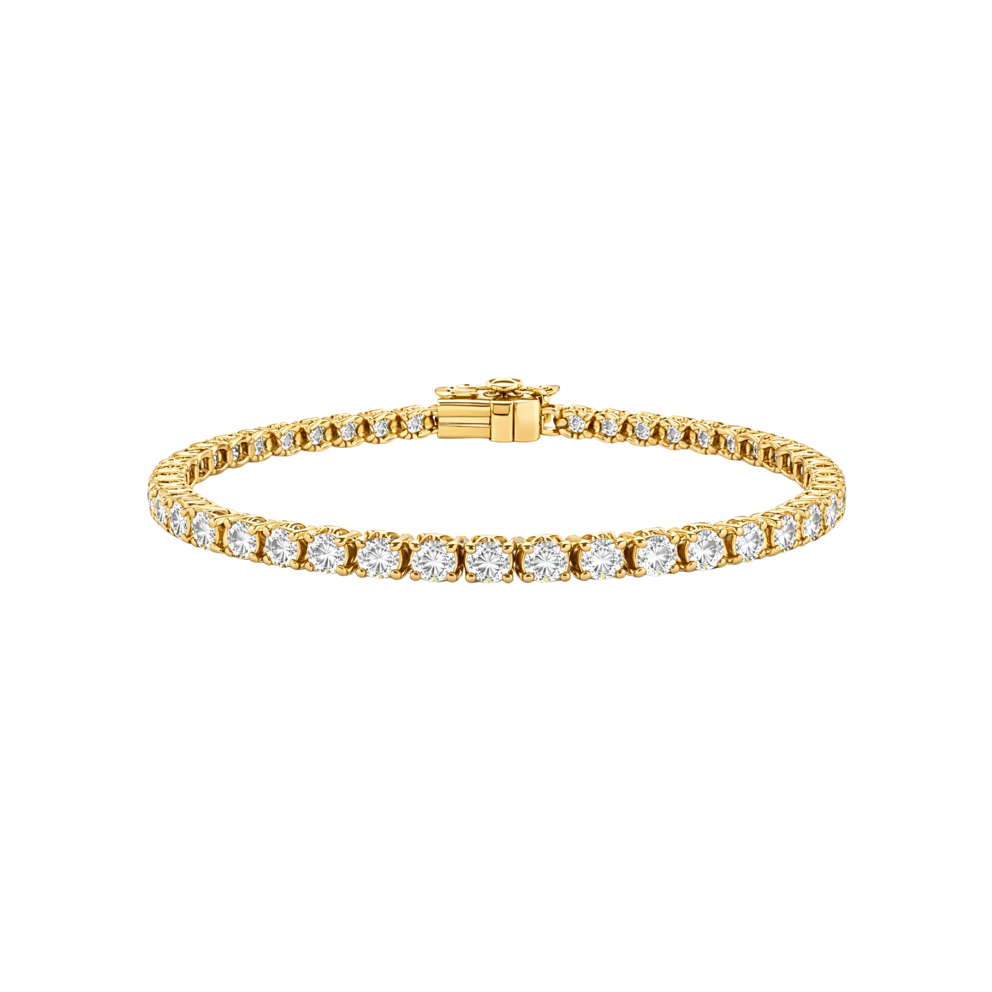 A silver bangle bracelet with diamond accents and butterfly motifs.