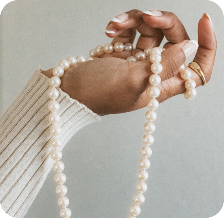 Elegant pearl necklace from Dayton, Ohio's Online Jewelry Store