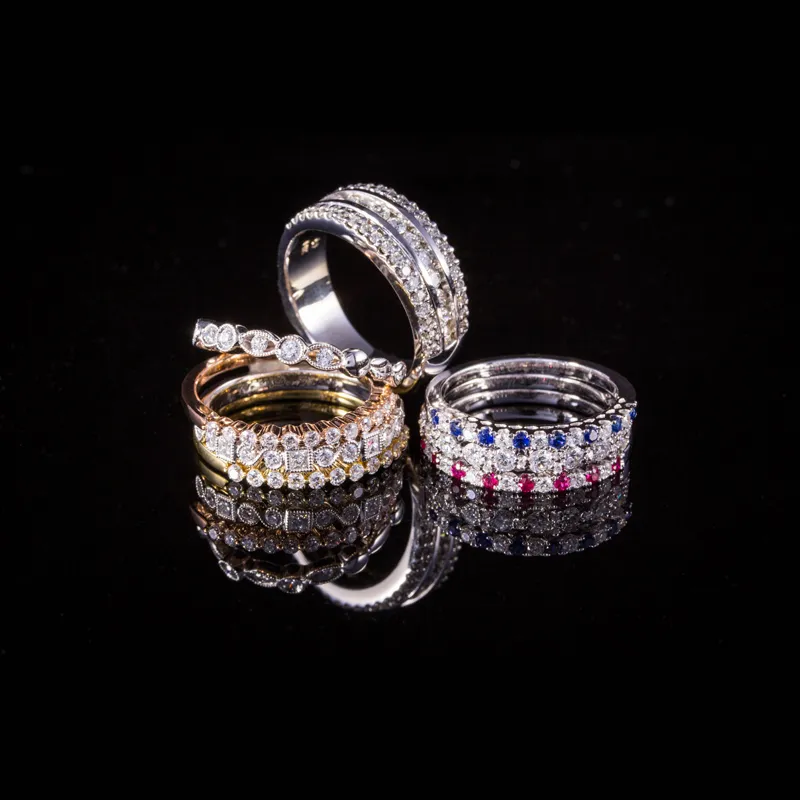 Wedding bands at Michele & Company Fine Jewelers in Lapeer, MI