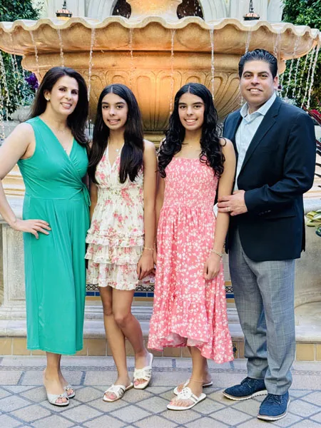 Bobby Singh and family, owners of Midtown Jewelers in Historic Herndon, Virginia