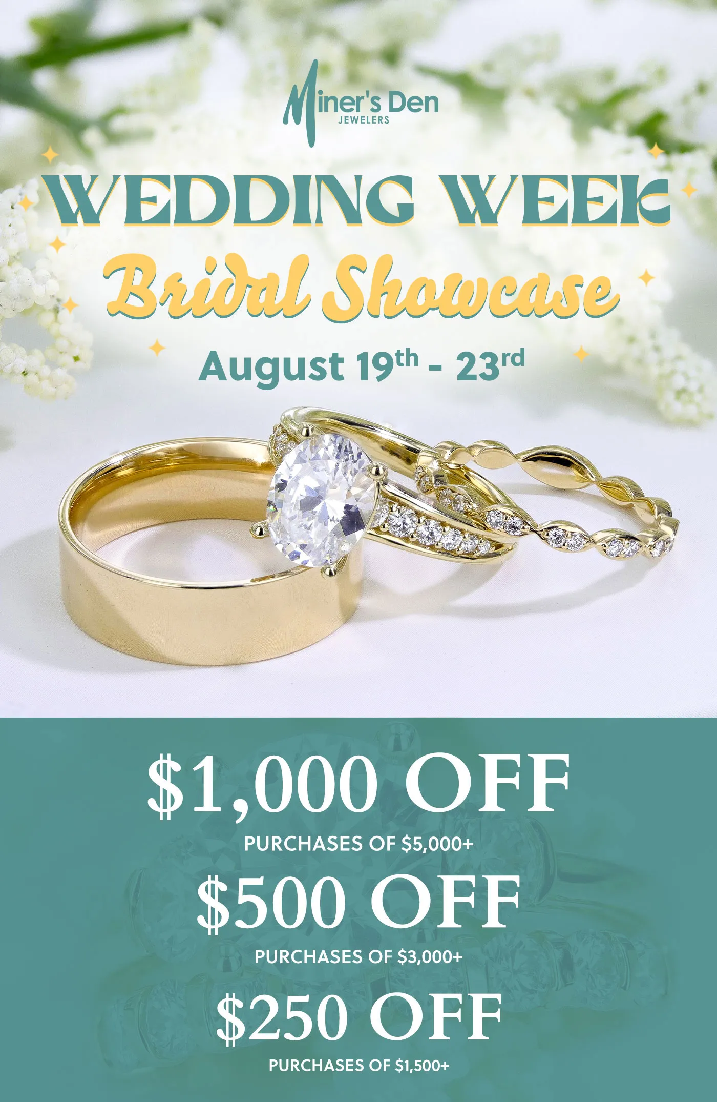 Wedding Week August 19 - 23