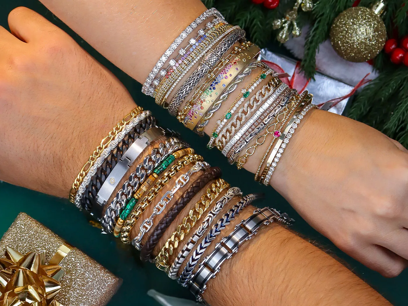 The More, The Merrier This season, layer it all on—bracelets, memories, and sparkle. Like a holiday table full of your favorites, every piece adds joy, warmth, and shine. Because when it comes to style and celebration, the more, the merrier. Miners Den Jewelers Royal Oak, MI