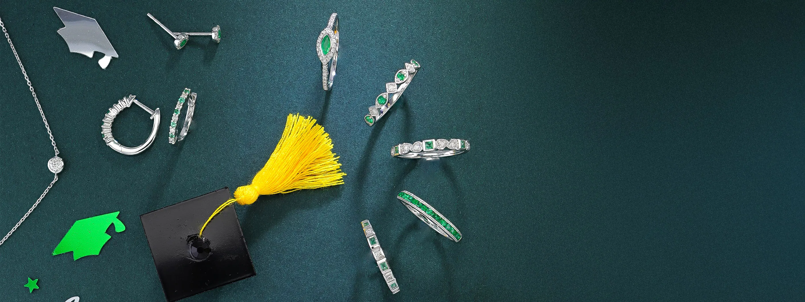 Gifts for Grads Find the perfect graduation gift that shines as bright as they do! Snag in-stock favorites or browse by school for fun, thoughtful ideas that show off their hard-earned pride. Miners Den Jewelers Royal Oak, MI