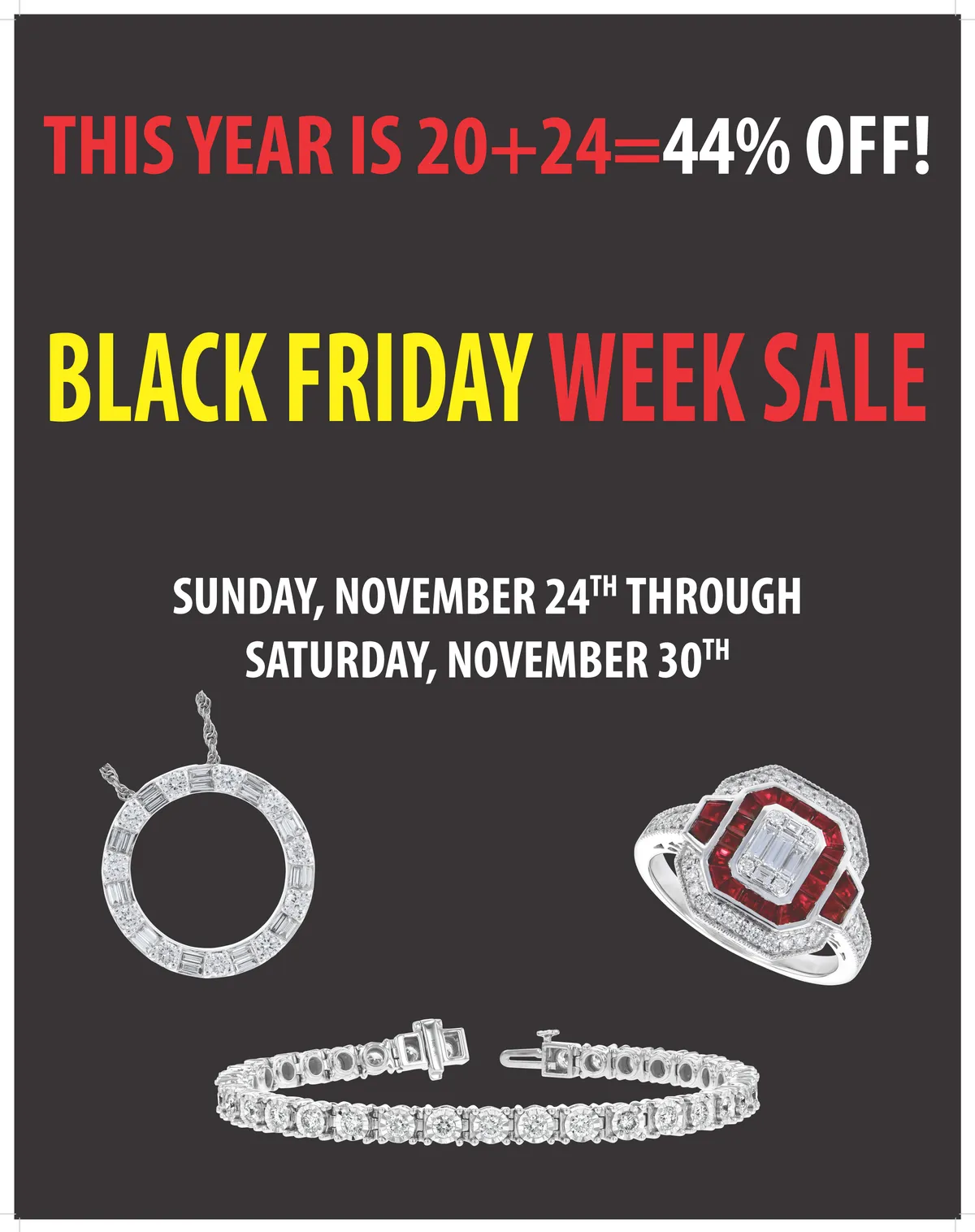Shop our 2024 BLACK FRIDAY SALE and save 44%!