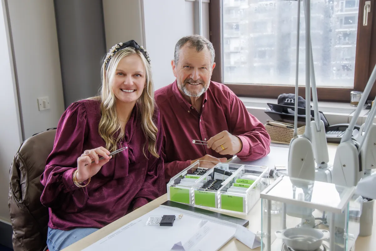 Can Newt select a diamond for you in Antwerp? 