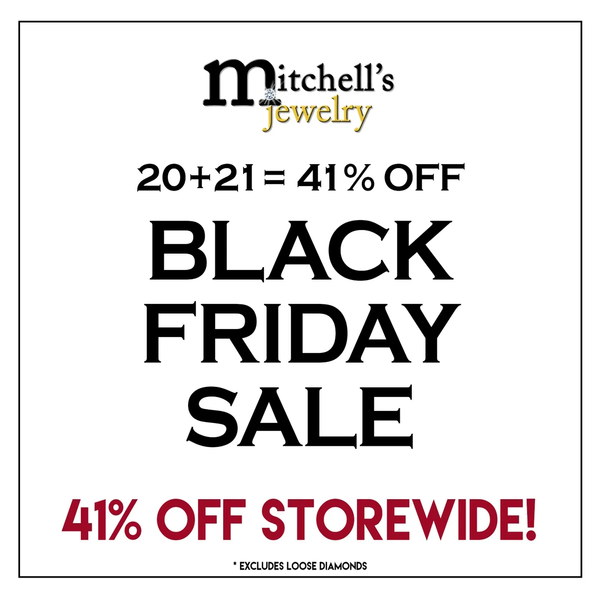 BLACK FRIDAY SALE 